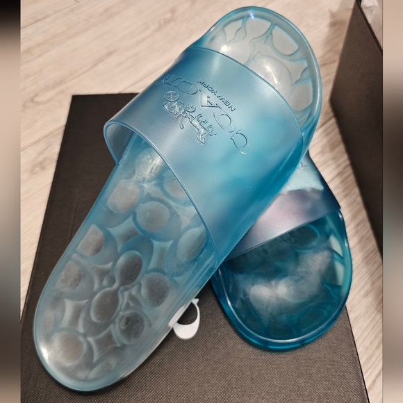 Coach Ulyssa Rubber slide size 8 - Picture 1 of 6